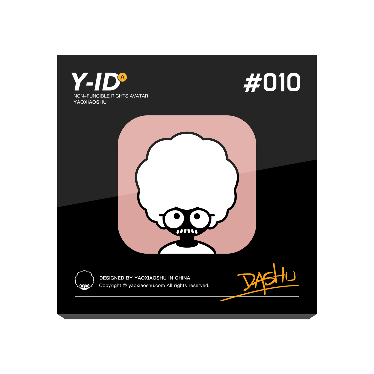 Y-ID Avatar(摇小树NFR头像)实物套装 限量248枚