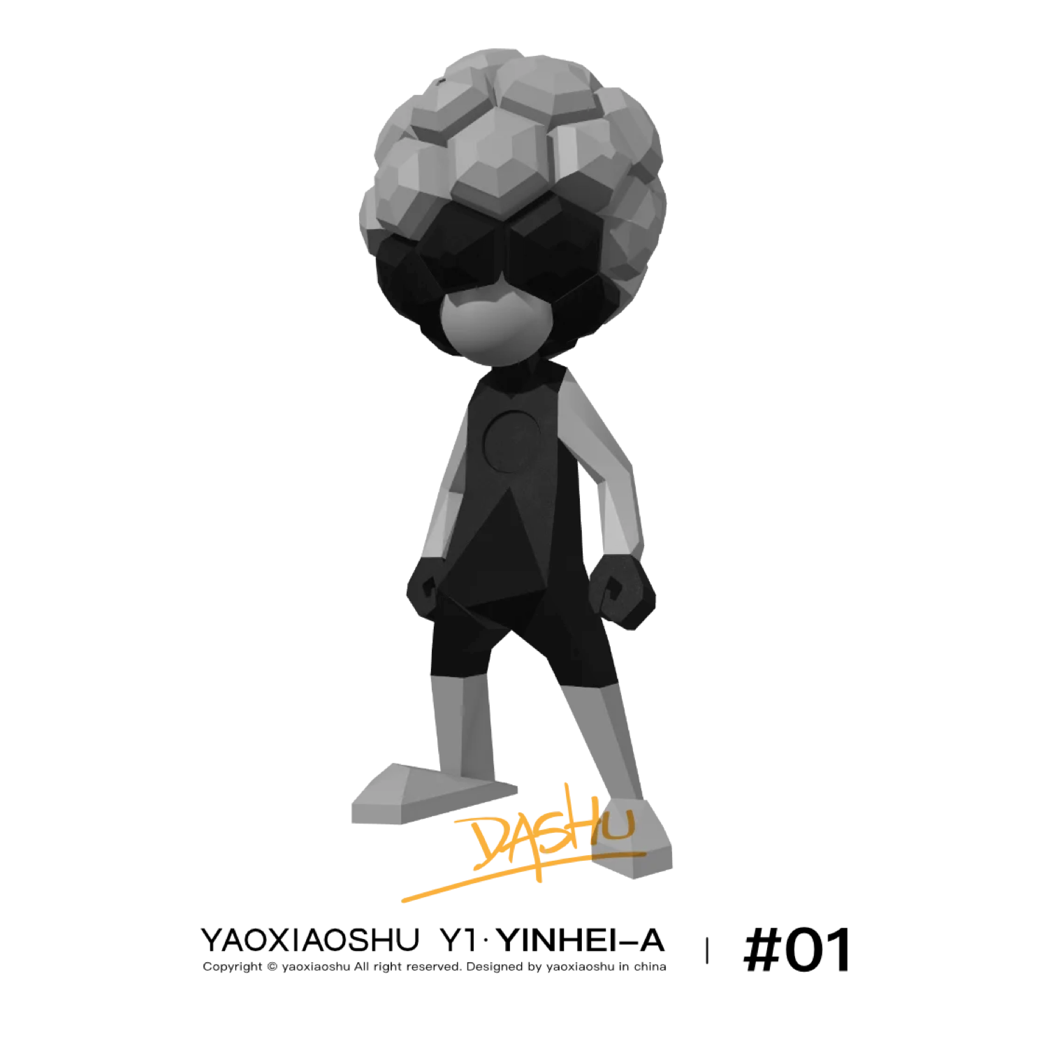 YAOXIAOSHU Y1 (无相)|银黑系列 限量99体 NFC&官网&用户签名认证